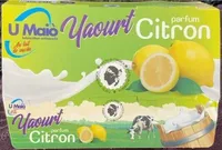 Yaourt parfum citron