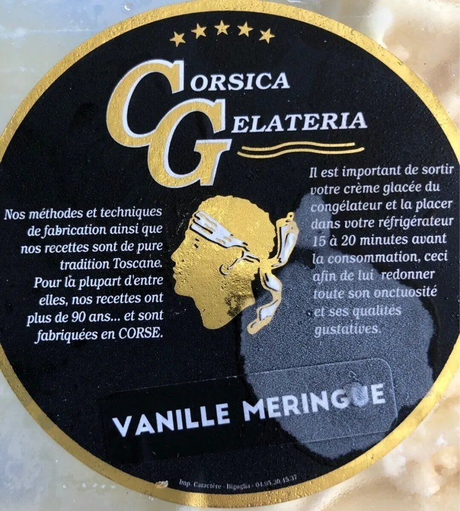 Vanille meringue
