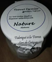 Yaourt fermier
