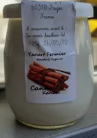 Yaourt fermier - cannelle