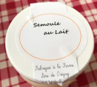 Semoule au lait