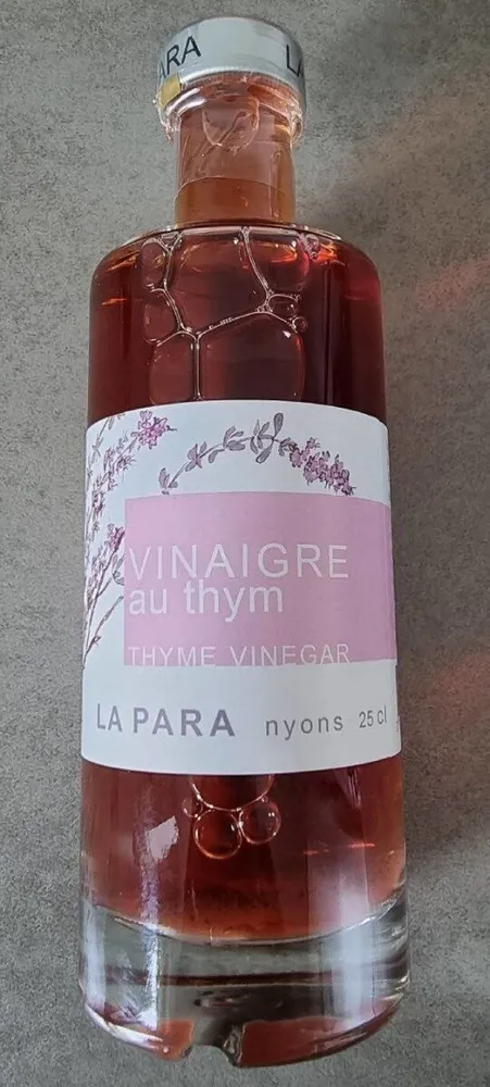 Vinaigre au thym