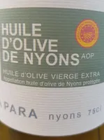 Huile d'olives de Nyons