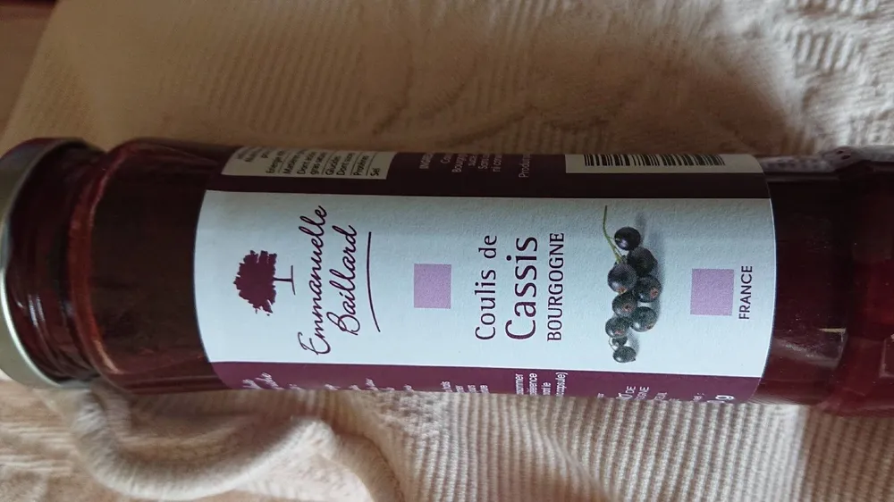Coulis de Cassis Bourgogne