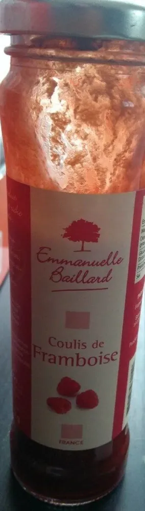 Nectars De Bourgogne Emmanuelle Baillard Coulis De Framboise