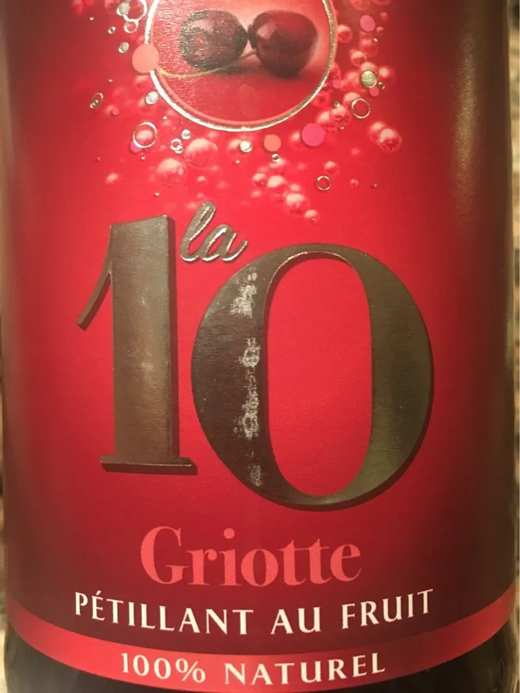 Pétillant à la griotte