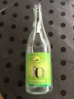 Petillant au citron et à la menthe verte