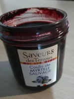 Coulis de myrtille sauvage