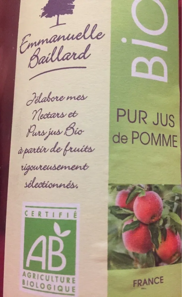 Pur jus de pomme