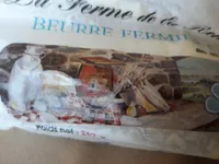 Beurre fermier salé