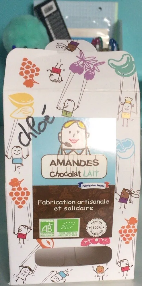 Amandes chocolat lait