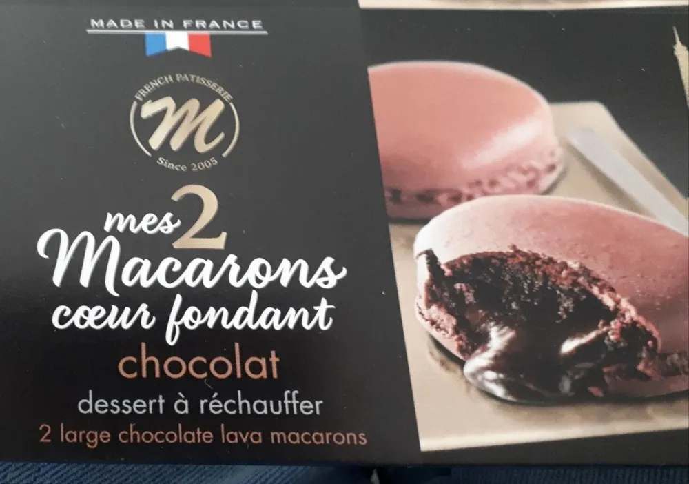 Macaron coeur fondant