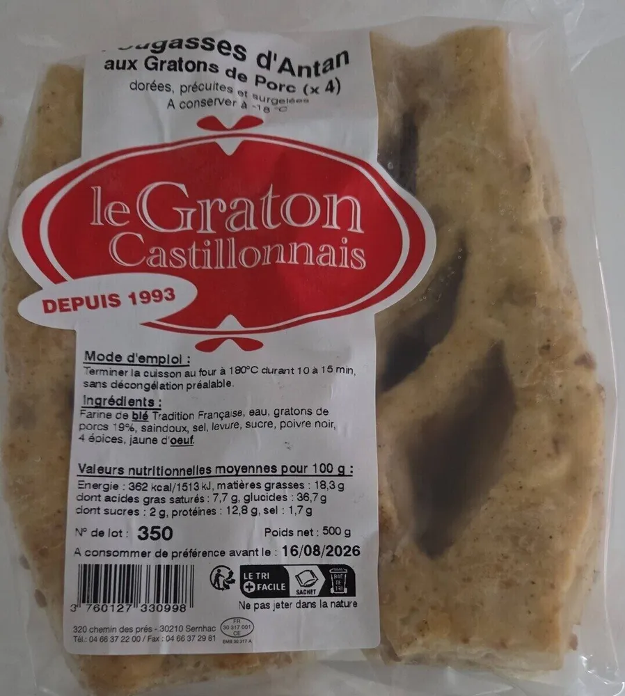 Fougasses d'Antan
