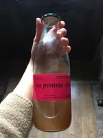 Pur jus de pomme:fraise