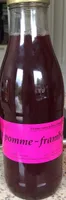 Jus de pomme framboise