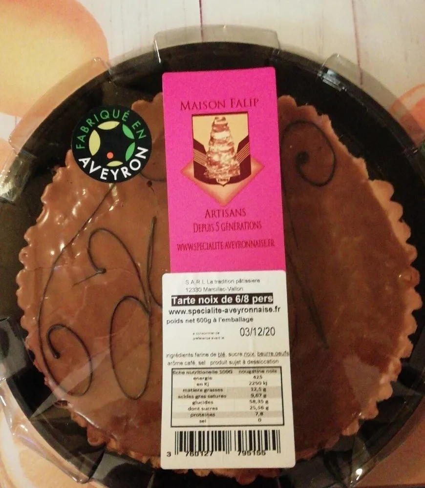 Tarte aux noix