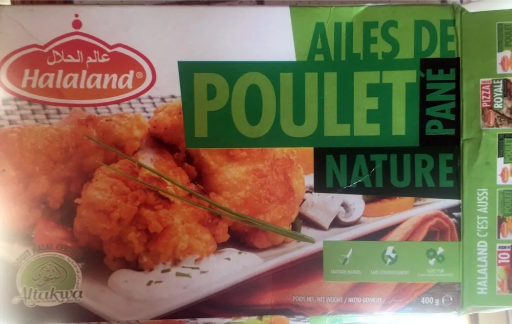 Ailes de poulet pané