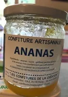 Confiture artisanale ananas