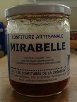 Confiture artisanale de mirabelles