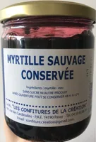 Myrtille sauvage conservée