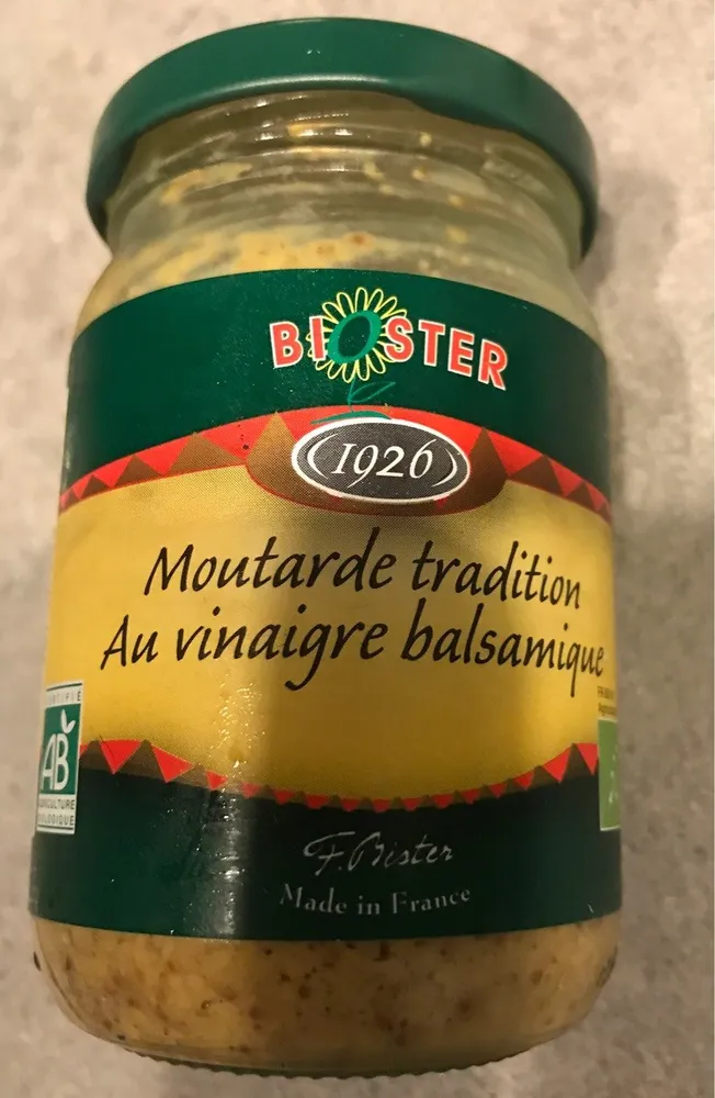 Moutarde a L'ancienne Au Vinaigre Balsamique