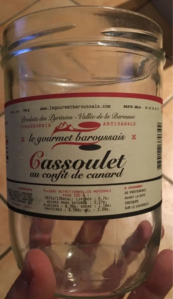 Cassoulet au confit de canard