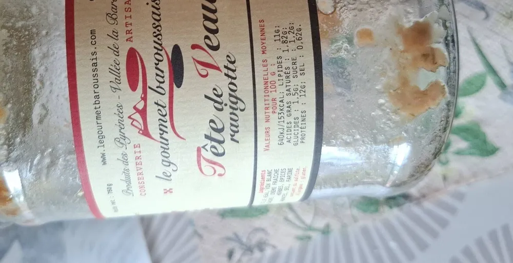 Tête de veau ravigote