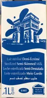 Lait stérilisé demi-écrémé