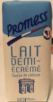 Lait 1/2 ecreme