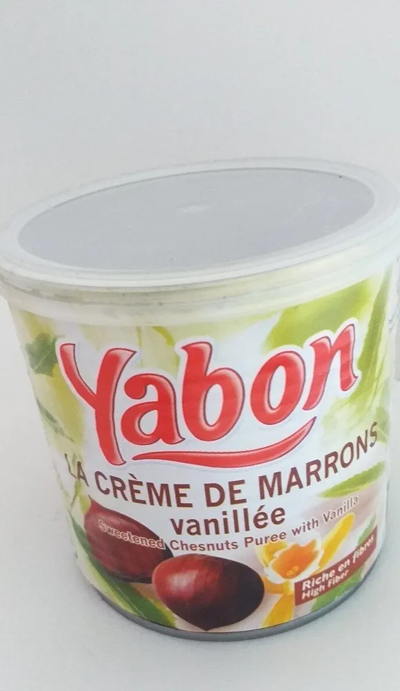 Crème de marrons vanillée