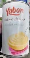 Crème dessert saveur vanille