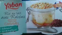 Riz au lait avec raisins