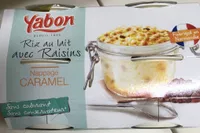 Riz au lait avec raisins