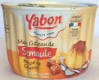 Mon gateau de semoule nappage caramel