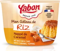 Gâteau de riz caramel pot gourmand
