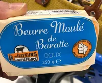 Beurre moulé de baratte doux