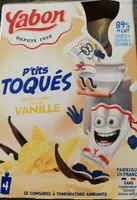 P'tits Toqués crème dessert saveur vanille