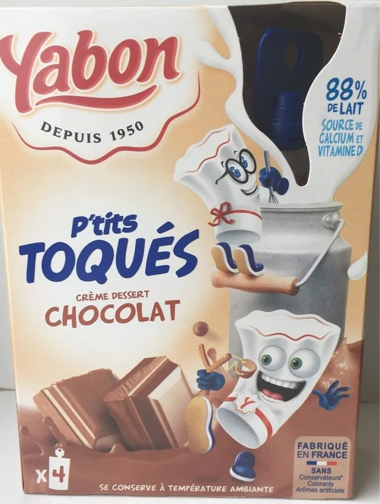 P'tits Toqués crème dessert chocolat