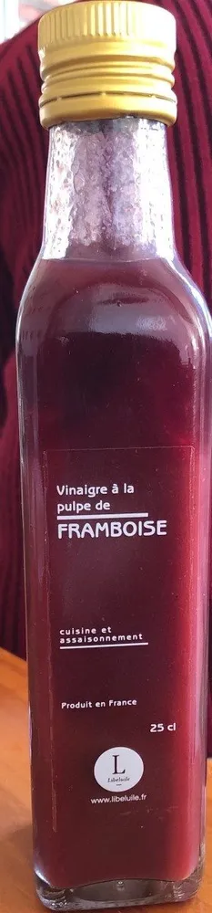 Vinaigre à la pulpe de framboise