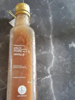 Vinaigre pulpe poire et vanille