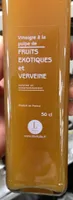 Vinaigre à la pulpe de fruits exotiques et verveine