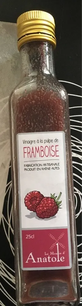 Vinaigre à la puple de framboise