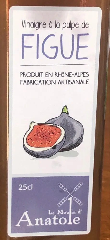 Vinaigre a la pulpe de figue