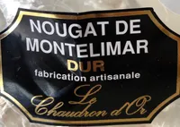 Papilottes nougat montelimar dur