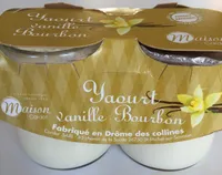 Yaourt vanille bourbon