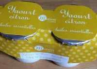 Yaourt citron huiles essentielles
