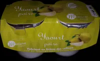Yaourt poire