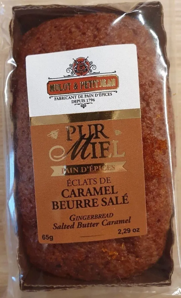 Pain d'épices éclats de caramel beurre salé