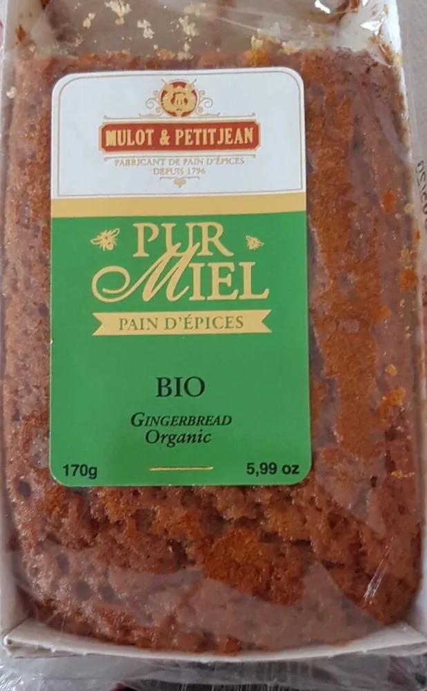 Pain d'épices bio