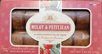 Mini-nonnettes à la confiture de framboise